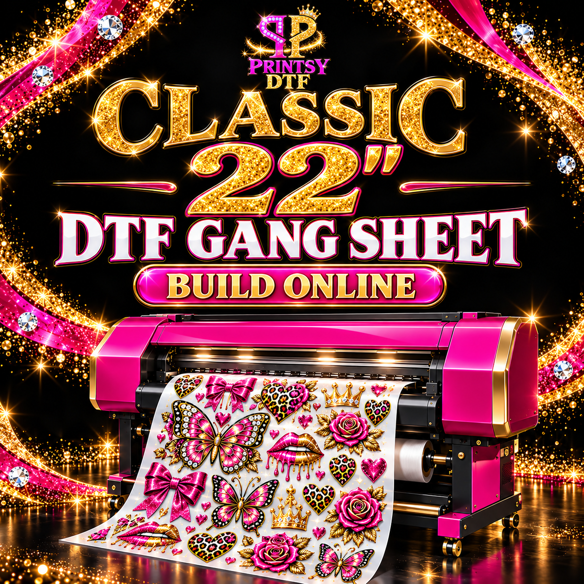 Classic 22" Gang Sheet - Build Online