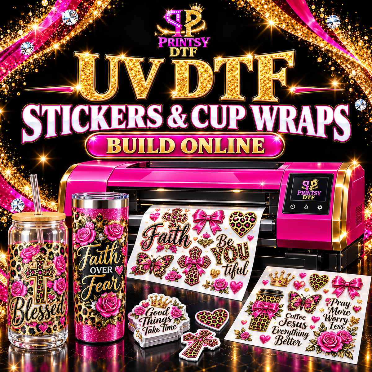 UV DTF Sticker Sheet - Build Online